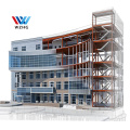 Profession Design Food Multi-storeys Prefabricated Sandwich Panel prefab Steel Structure hospitals Building Section